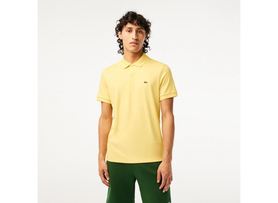 Lacoste Slim Fit Polo Geel Maat 3XL