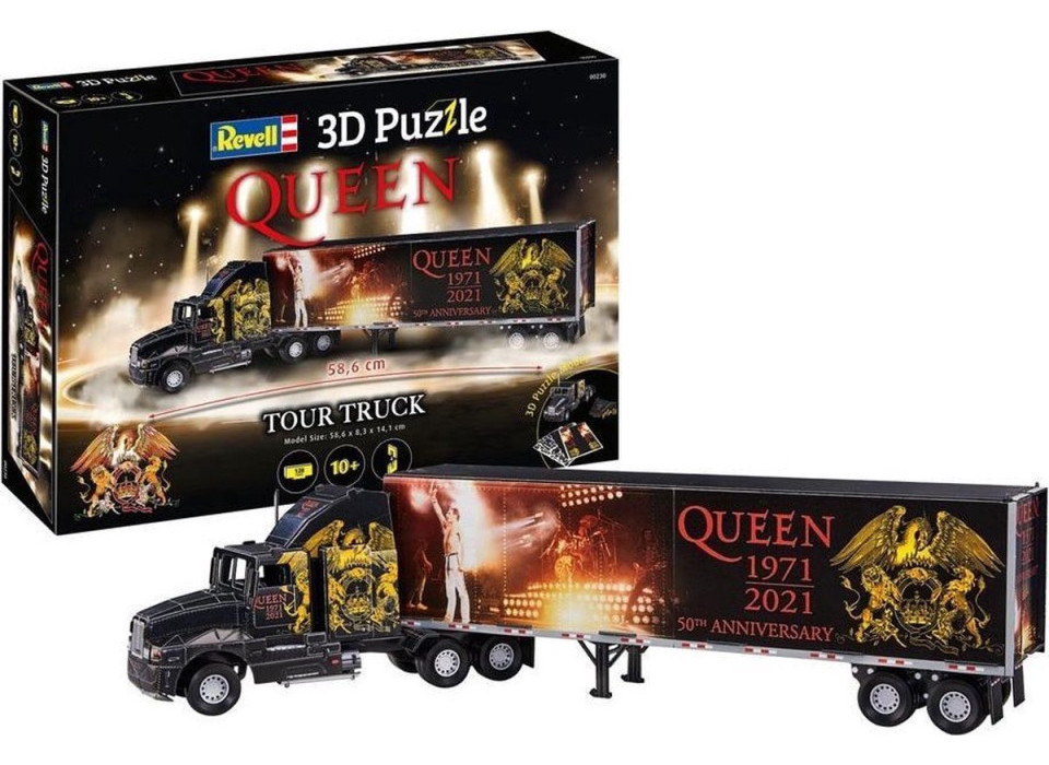 Revell QUEEN Tour Truck 50th Anniversary 3D Puzzel