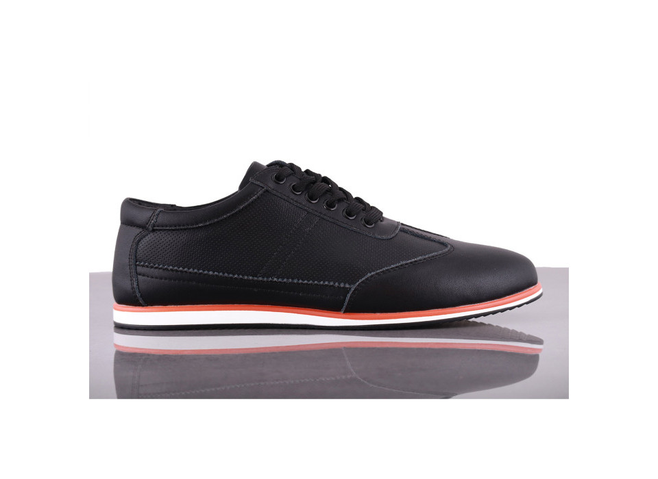 Zeeland Classic Black Sneakers Maat 44
