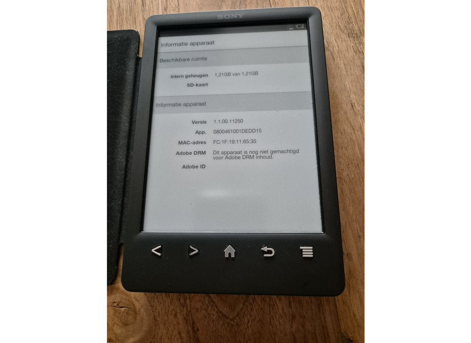 E-reader Sony PRS-T3 WiFi Zwart
