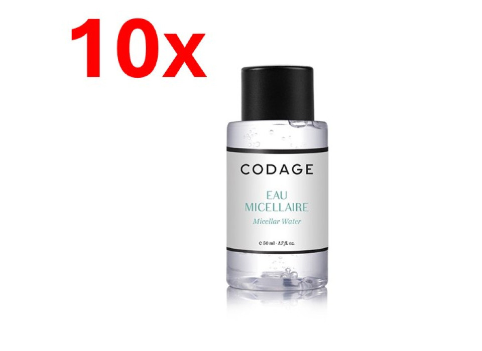 Partij 10x Codage Paris - Micellar water - 50ml