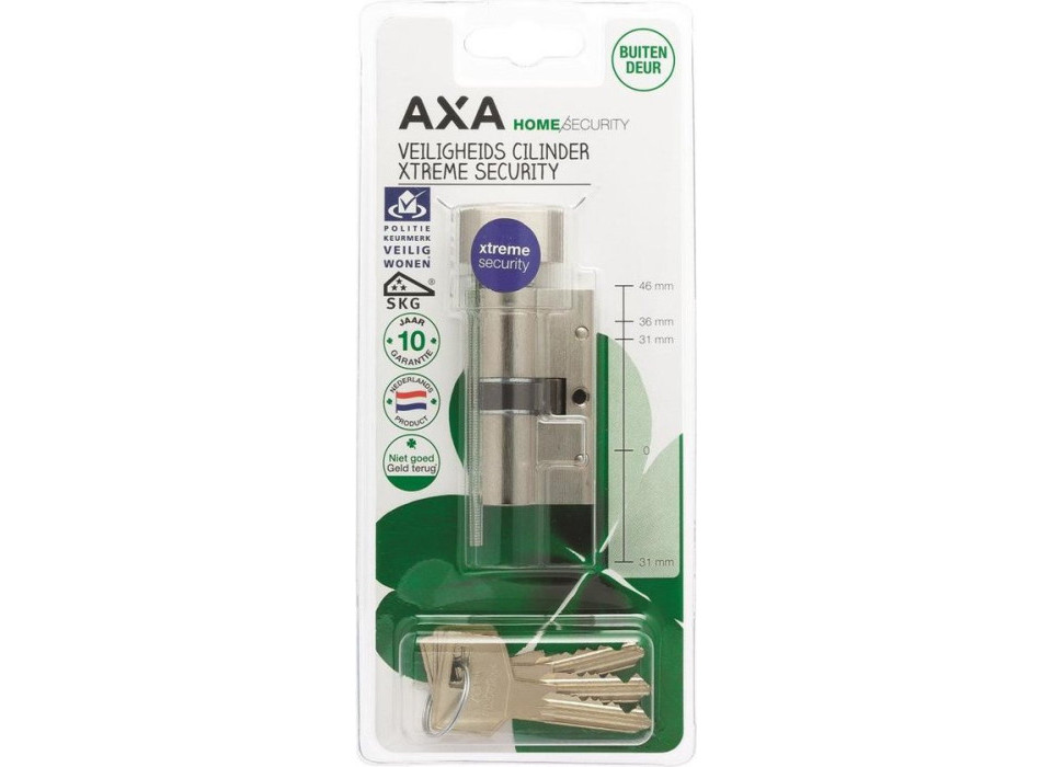 AXA Knop veiligheidscilinder Xtreme Security SKG3