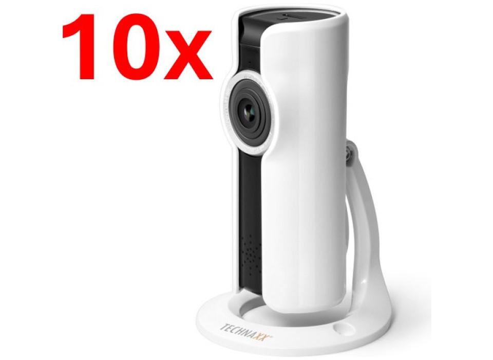 10x Technaxx IP-beveiligingscamera Twv €750,-