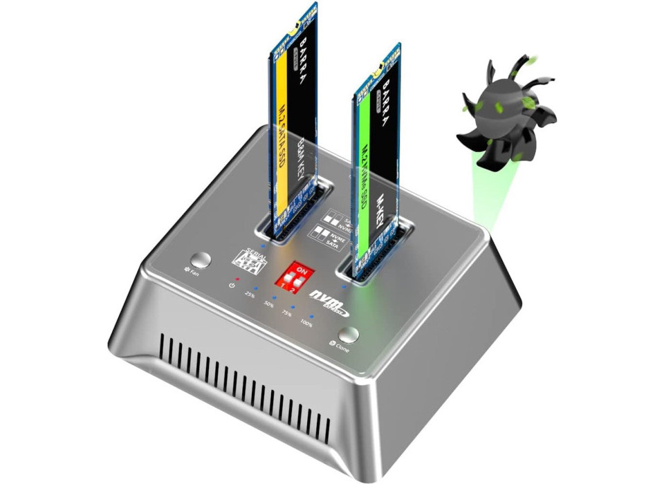 Docking Station - M.2 NVMe SATA naar USB3.0