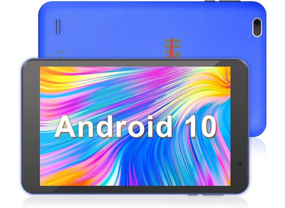 Tablet 8 inch Android 10 - WiFi, Bluetooth - Blauw