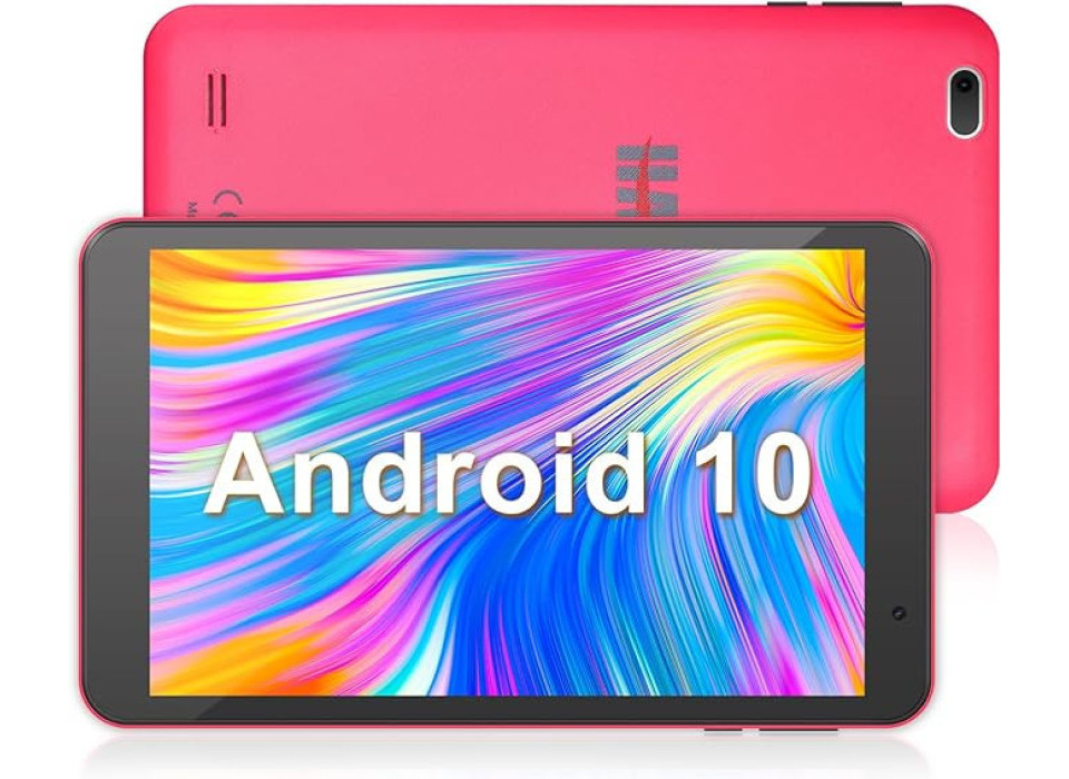 Tablet 8 inch Android 10 - WiFi, Bluetooth - Roze
