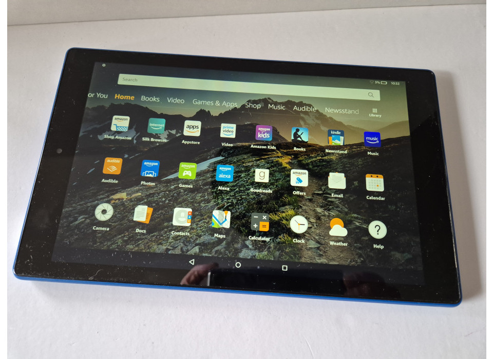 Amazon Fire HD 10 Tablet, 10.1" 7th Generatie Blau