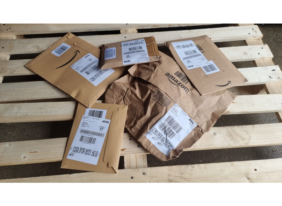 5 Amazon Retourpakketten - Brievenbus