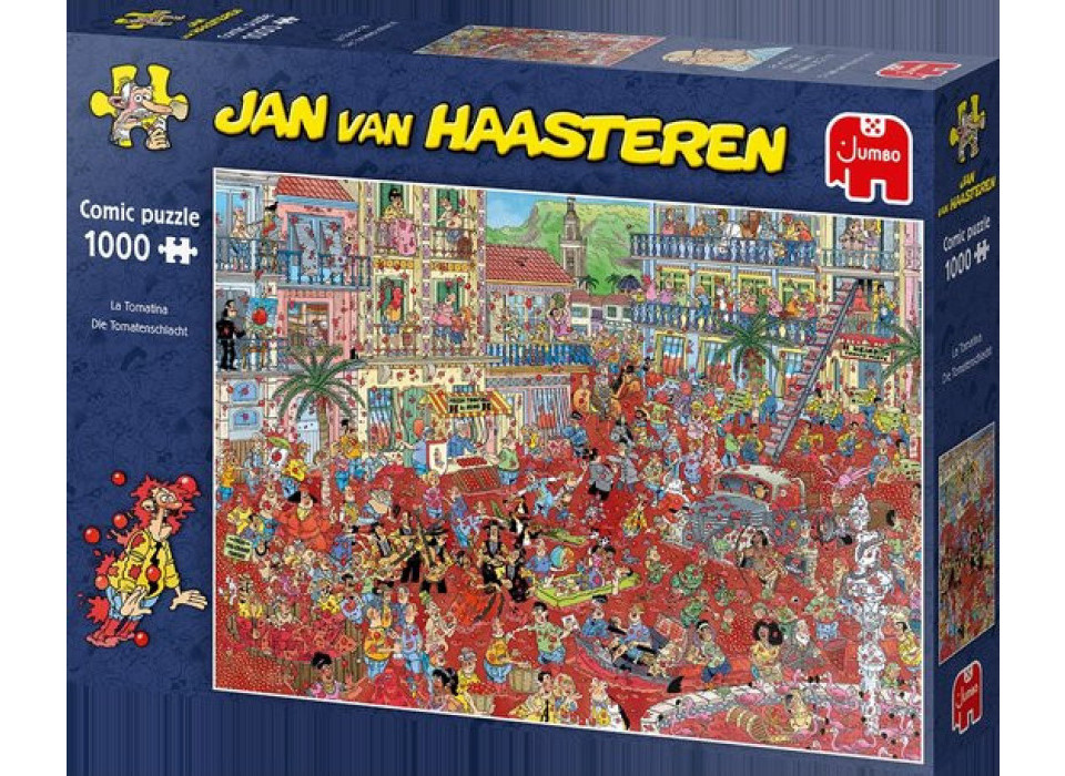 Jan van Haasteren La Tomatina puzzel - 1000 st
