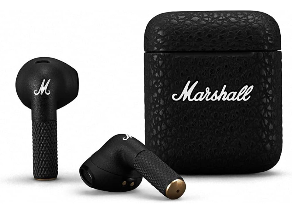 Marshall Minor 3 Black Bluetooth Oortjes
